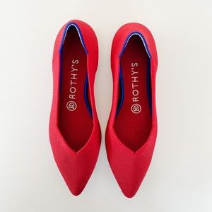 Rothy’s The Point ~ Bright Red